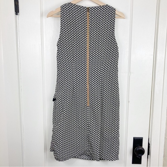 SACHIN + BABI Lock Print Leather Trim Shift Dress - Picture 6 of 7